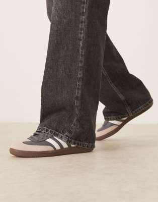  Samba OG trainers in dark grey and white