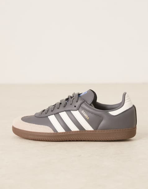adidas gazelle silver green womens adidas Originals Samba OG Women's Ftwr White/Sand Strata/Off White Shoes, Size: 6
