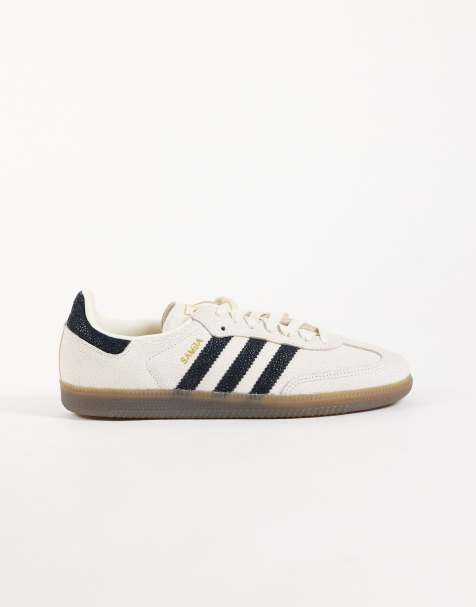 adidas Originals Samba OG trainers in white and black croc print - view 1