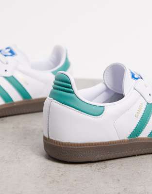 green samba trainers