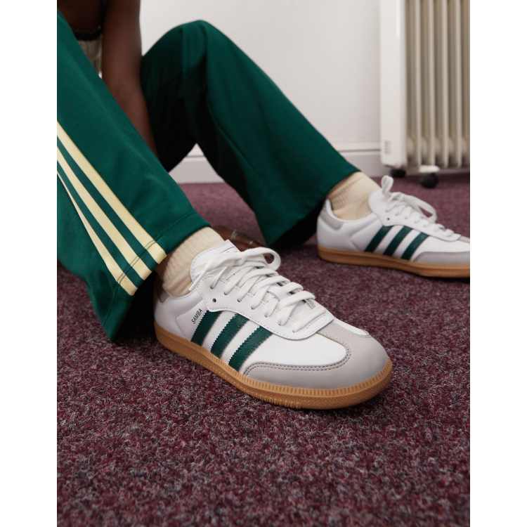 adidas gazelle silver green womens adidas Samba OG Womens Lifestyle Shoes Cream White Earth Strata Maroon  IH3980 – Shoe Palace