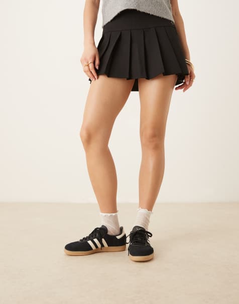 adidas Originals Samba OG woven sneakers in black and cream - view 1