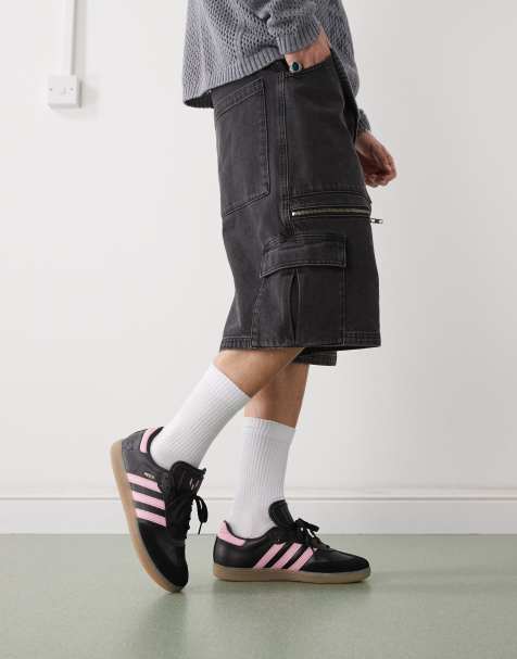 adidas Originals Samba OG X Messi sneakers in black and pink - view 1