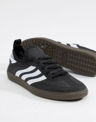 adidas Originals Samba Primeknit Sneakers In Black CQ2218 | ASOS