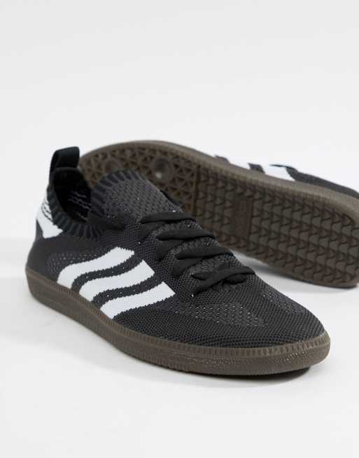 ligeramente Hacer la cama Mediar adidas Originals Samba Primeknit Sock Sneakers In Black CQ2218 | ASOS