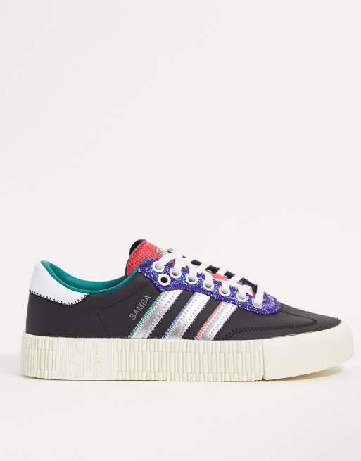 Adidas samba store rose argent