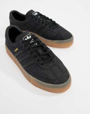 adidas sambarose noir femme