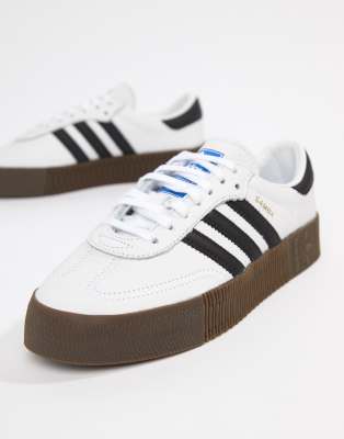 adidas white gum sole