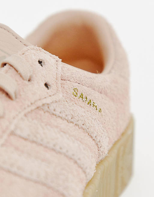Uiterlijk Perfect Acht adidas - Originals - Samba Rose - Sneakers met rubberen zool in roze | ASOS