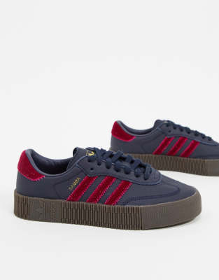 adidas sambarose suede