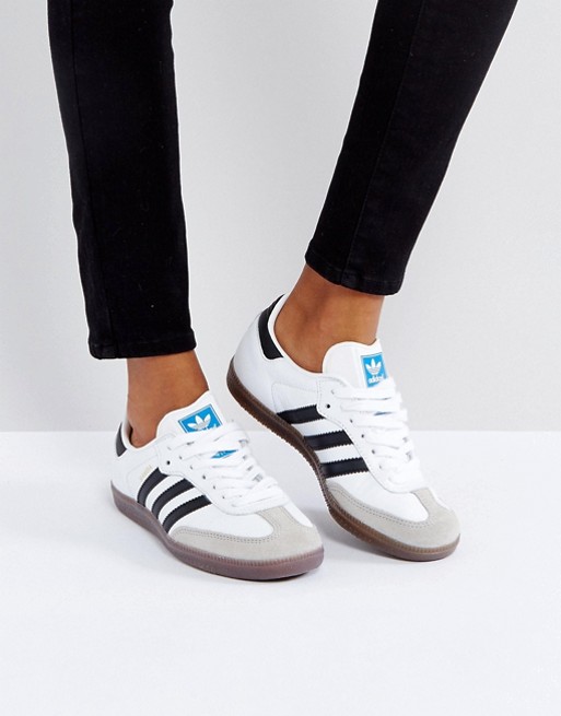 adidas Originals Samba Sneaker In White | ASOS