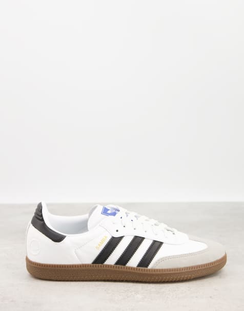 adidas Originals - Samba - Sneakers bianche con suola in gomma - WHITE - view 1