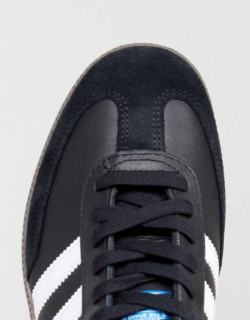 Tøm skraldespanden ske Først adidas Originals Samba Sneakers In Black BZ0058 | ASOS