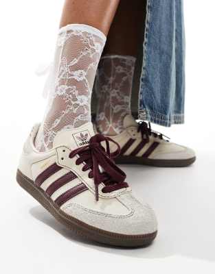 Adidas samba adidas marron on sale