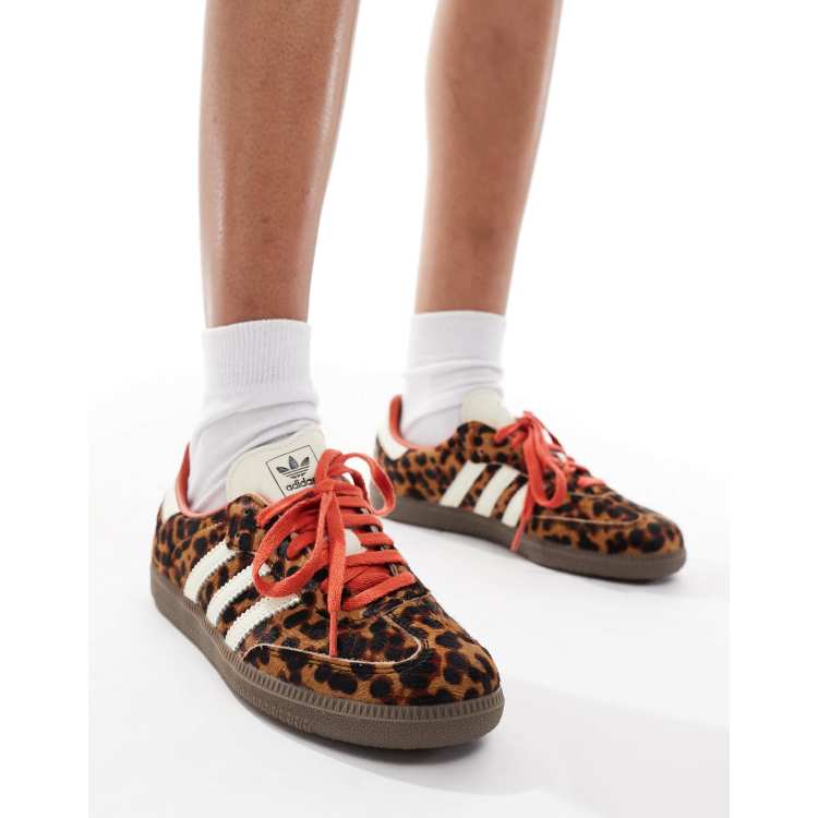 adidas gazelle silver green womens adidas Samba OG 'Preloved Red Leopard' Women's Shoes, 7