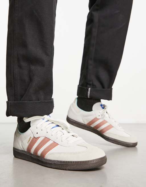 adidas Originals Samba sneakers in and brown ASOS