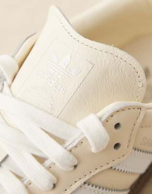 adidas Originals samba sneakers in off white
