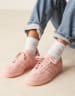 adidas Originals samba sneakers in white and cream