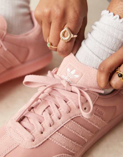 adidas Originals samba sneakers in pink