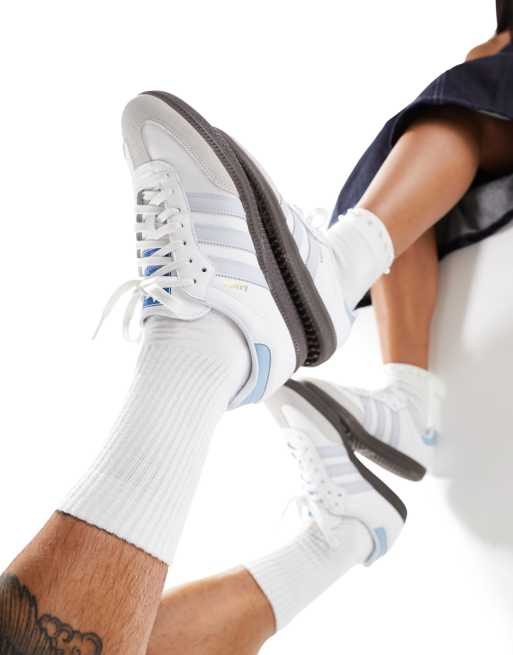 White Blue Nike Sneakers for Women - Up to 61% off