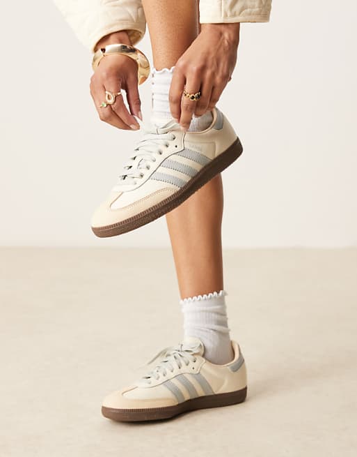 adidas gazelle silver green womens Blue adidas Originals Handball Spezial Women's main image 1