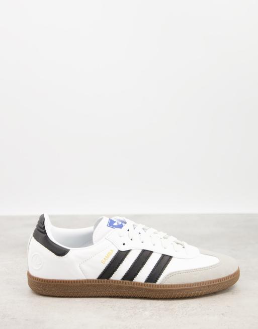 Samba sneakers by store adidas in white gum