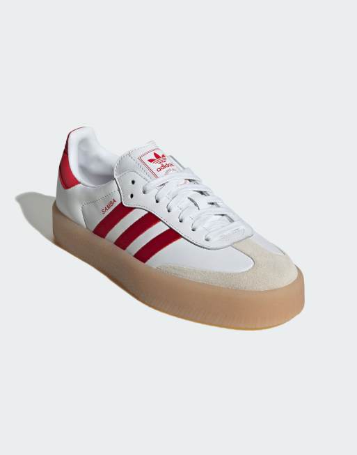 adidas Originals Samba Sneaker In White, ASOS