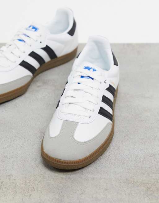 adidas Originals Samba trainers in white