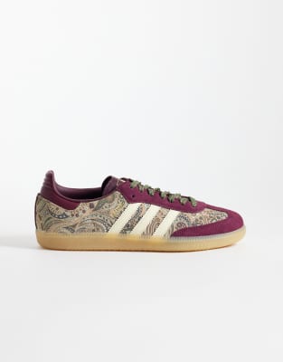 Adidas Originals Samba X Liberty Og Sneakers In Multi