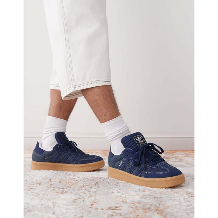 adidas Originals  Samba XLG  Sneaker in Blau | ASOS