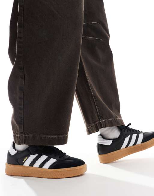 adidas Originals Samba XLG sneakers in black ASOS