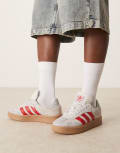 [adidas Originals] adidas Originals Samba XLG sneakers in grey and red 40 2/3 GREY