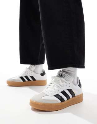 Samba XLG sneakers in white and black