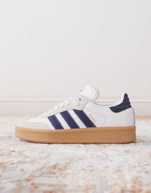 adidas Originals Samba XLG sneakers in white | ASOS