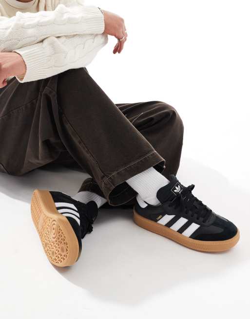 adidas Originals Samba XLG trainers in black