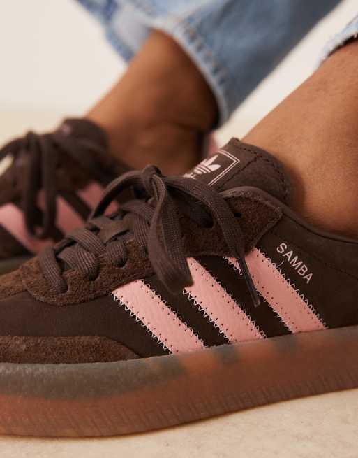 Brown Office Adidas Samba Rose Adidas Originals Samba OG Sneakers