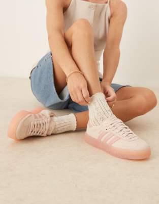 Adidas Originals Sambae Sneakers In Pink
