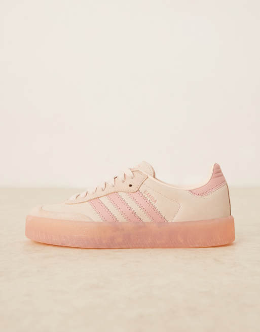 adidas Originals Sambae sneakers in light pink