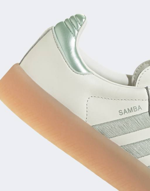 Adidas Sambae Sneaker White Green Off White