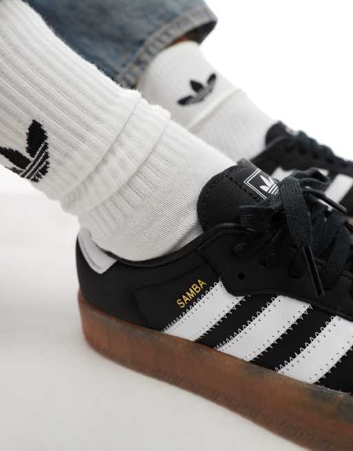 adidas gazelle silver green womens Adidas Samba OG Black Wonder White