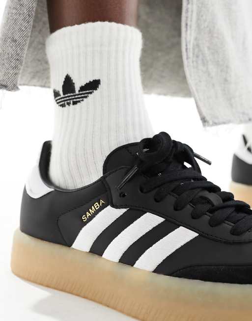 Adidas originals all black online