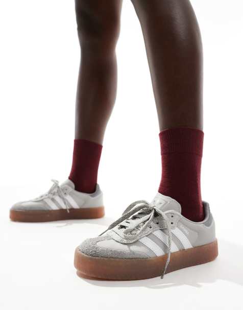adidas Originals – Sambae – Szare buty sportowe - view 1
