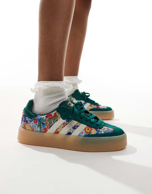 adidas Originals – Sambae x Liberty London – Buty sportowe z kwiatowym wzorem