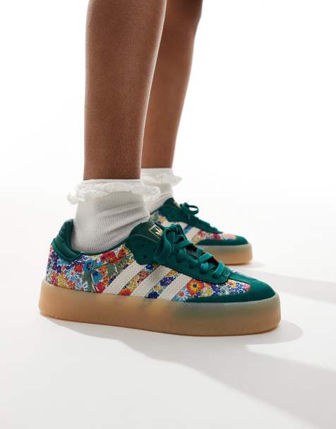 adidas Originals - Sambae x Liberty London - Sneakers med blomstermønster - view 1
