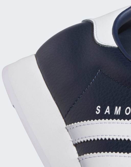 adidas Originals – Samoa – Granatowo-białe buty ASOS