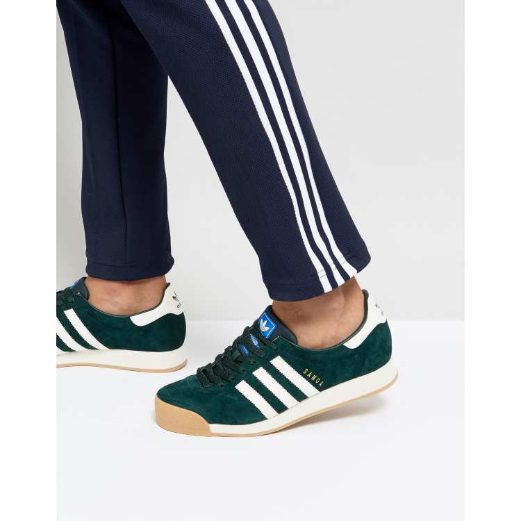 adidas Originals Samoa Vintage Sneakers In Green BY4131