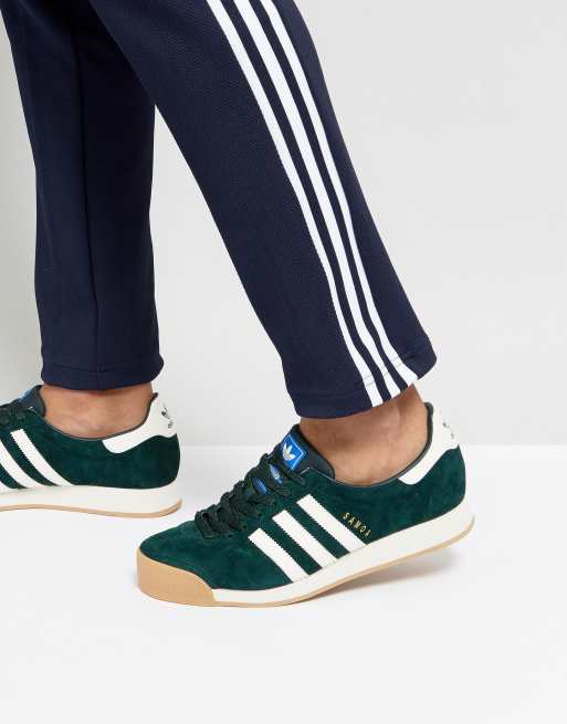 fragment Gelach vooroordeel adidas Originals Samoa Vintage Sneakers In Green BY4131 | ASOS