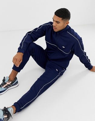 adidas originals samstag premium joggers in navy