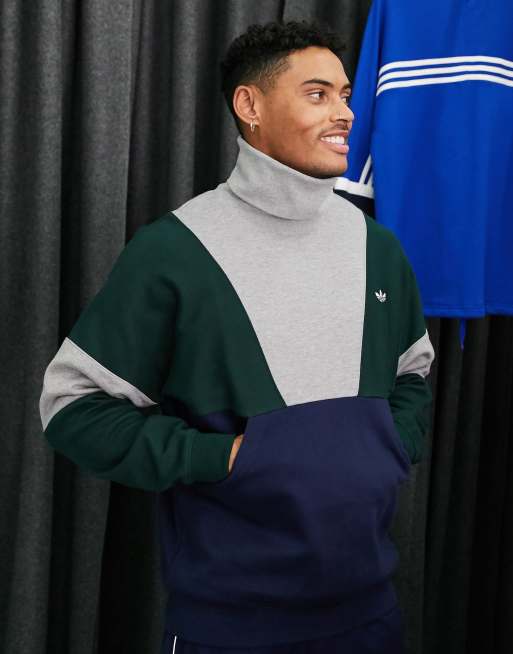 Adidas samstag colorblock sweatshirt sale