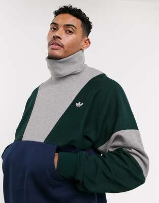 adidas roll neck jumper